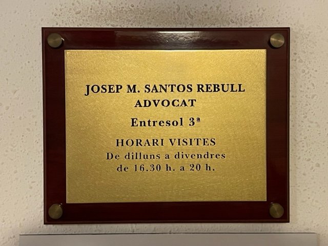 Abogado civil Santos Rebull